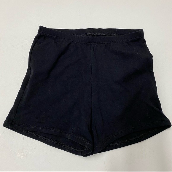 Body Wrappers ProTech Dance Shorts - Mid Thigh Fit With Fold-Over Elastic Waist